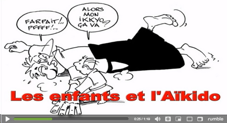   L'aïkido et les enfants  vidéo comprendre l'Aïkido avec Alain Peyrache 
