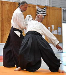  Aïkido traditionnel Montpellier Stéphane Villepontoux professeur du dojo de La Rauze