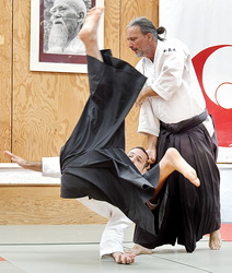  Aïkido 34 Stéphane Villepontoux professeur du dojo de La Rauze Montpellier 